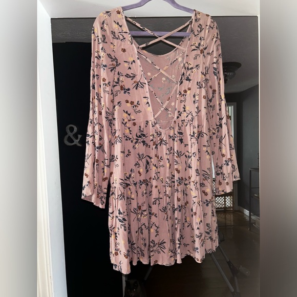 American Eagle Floral Dress Size M - Picture 2 of 2